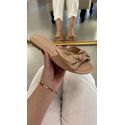 Sandália Rasteira Laço Lateral Casual Conforto Aurora Urban