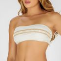 Top Faixa Com Croche Aveia