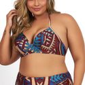 Top C/ Bojo Recorte Estampado Ethos Beach
