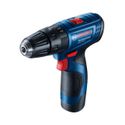 Parafusadeira Furadeira de Impacto 12v GSB 120-LI Com Maleta e Bateria Bosch