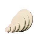 Boina de Espuma Super Macia (Branca) New Polish