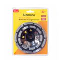 Disco de Desbaste Diamantado Segmentado 115mm Rosca M14 Para Esmerilhadeira Stamaco