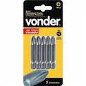 Bits Phillips 1/4" Nº-2 25mm com 5pc Vonder