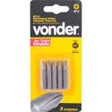 Bits Phillips 1/4" Nº-3 25mm Com 5pc Vonder