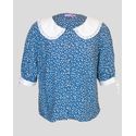Camisa Ditsy Azul