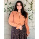 Blusa Romance Proibido Terracota
