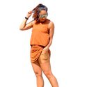 Shorts Saia Bellandi Dry Caramelo