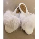 Pantufa Fluffy | Branca