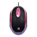 Mouse Exbom MS-9 Preto Com Led Vermelha