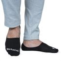 Kit 2 Pares Meia Invisível Masculina Berlutini - Preta 