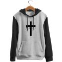 Blusa De Frio Black Beast Moletom Believe Raglan