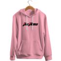 Blusa De Frio Black Beast Moletom Jiu Jitsu Rosa Claro