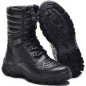 Coturno Bota Tático Militar Attack Zíper Moto 5188/01 Preto c a Nº 45899