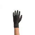 LUVA DESCARTAVEL PRETA TAM. "G" CX 60 PCS NITRILO COLAD
