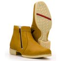 Botina Alto Conforto Com Costura Concha