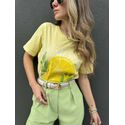 T-shirt Lemon - Amarela