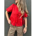 Blusa Agatha - Vermelha