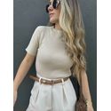 Blusa Lori - Areia