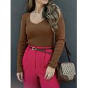 Blusa Montreal - Caramel