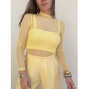 Blusa Antonella - Amarelo Manteiga 