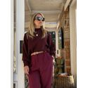 Tricot Leona - Vinho