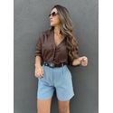 Camisa Dominique - Marrom