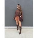 Short Saia Tenesse - Camel 