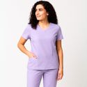 Camisa Scrub Pijama Cirúrgico Lilás - Gabardine
