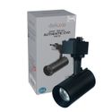 Spot Trilho Preto Led 7w 6500k Authentic Evo Branco Frio