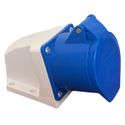 Tomada Industrial Sobrepor 3p+t+n 32a 220v 9h Azul