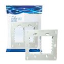 Suporte Placa 4x4 Branco Infiniti Margirius