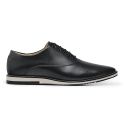 Sapato Casual Ettore, Aprilia - Couro Preto