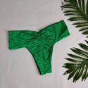 Calcinha Lipo Verde Bandeira Canelado