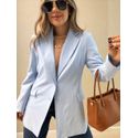 BLAZER CARLA ALFAIATARIA AZUL CLARO
