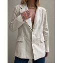 BLAZER CÉLIA LINHO CRU