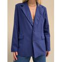 BLAZER CÉLIA LINHO MARINHO