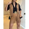 SHORT MARIANA FRANJAS CARAMELO