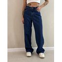 CALÇA MICAELA WIDE LEG JEANS ESCURO