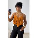 BLUSA MAYA ALÇA CARAMELO