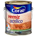 Verniz Acrilico Incolor Coral 3,6l