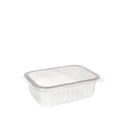 Pote Marmita Fit Retangular Com Tampa 250ml Prafesta (24 Unidades)