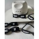 Óculos de Sol Retrô Preto Personalizado para Festas