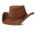 Chapéu Traiadinho Infantil Texano Marrom