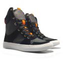 Bota de Treino Cheia de Marra Boxer Preto com Laranja