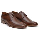 Sapato Social Masculino Derby CNS Caramelo