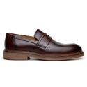Sapato Casual Masculino Loafer CNS Novak-03 Floater Whisky