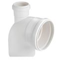 JOELHO PARA ESGOTO TIGRE 100MM 90X50MM C/VISITA