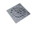 GRELHA QUADRADA 10 CM CROMADA DACUNHA