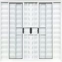 VENEZIANA DE ALUMÍNIO BRANCO 6 FOLHAS 1,00X1,00