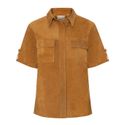 Camisa Elis em Camurça